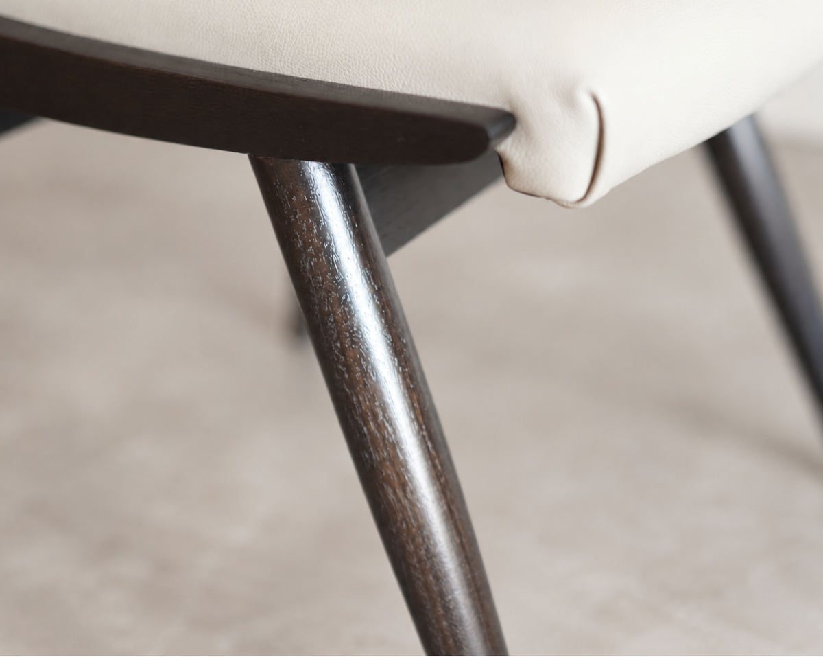 High-Back Parisiano Chair in Espresso Walnut — Floor Sample | Ready to Ship