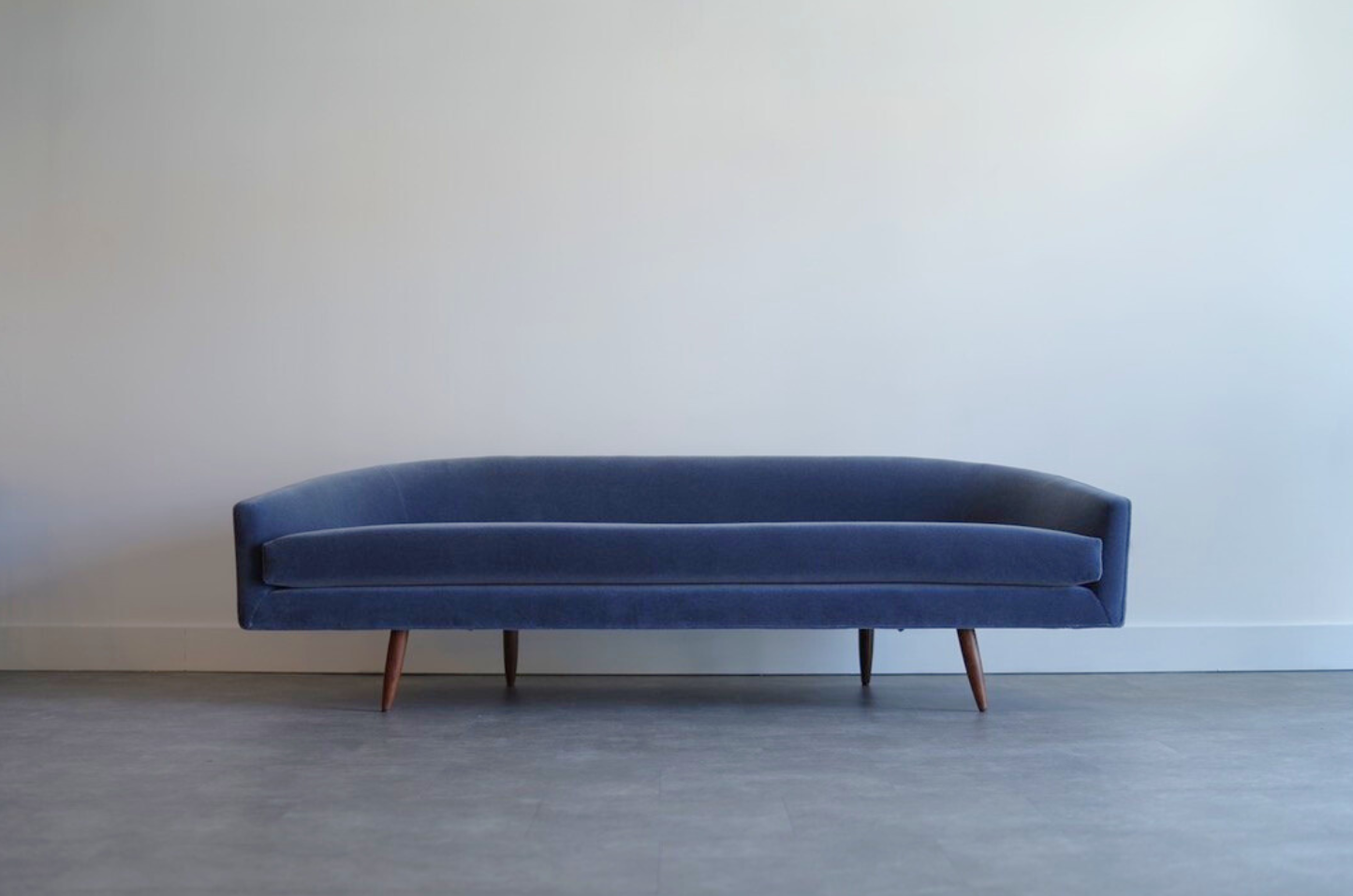 Adrian Pearsall for Craft Associates Sofa in Mohair, C 1950s