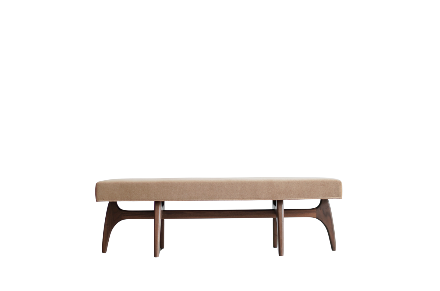 Odyssey Bench in Natural Walnut