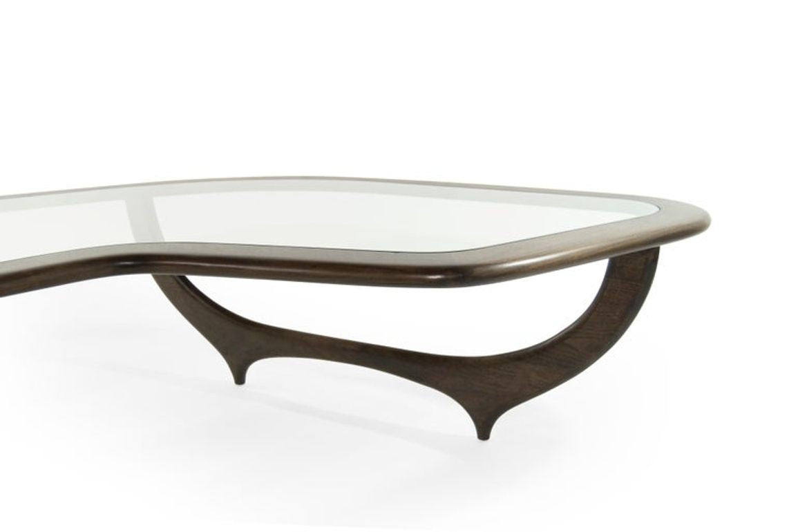 Contour Coffee Table in Walnut