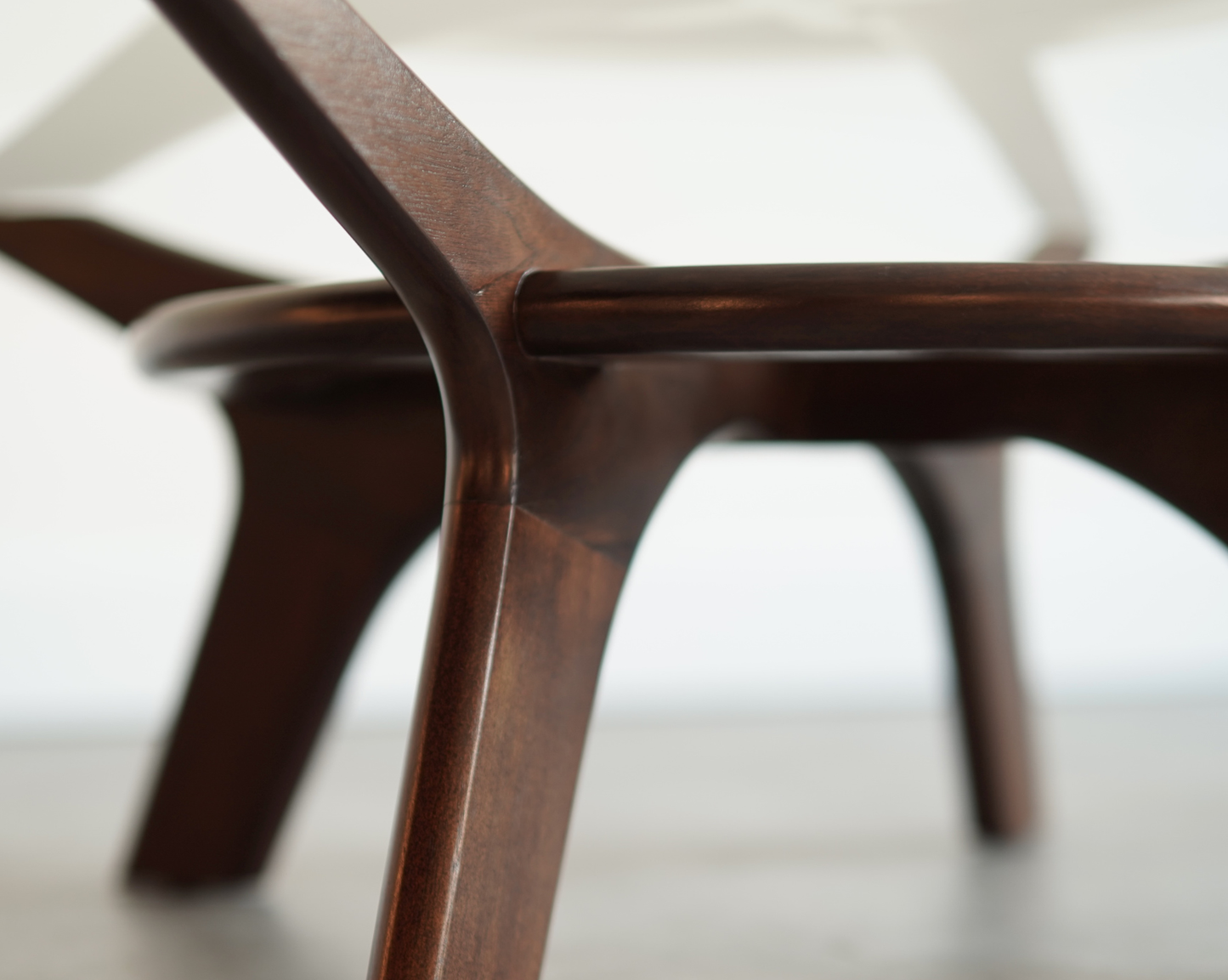 Adrian Pearsall for Craft Associates Walnut Coffee Table, C. 1950s