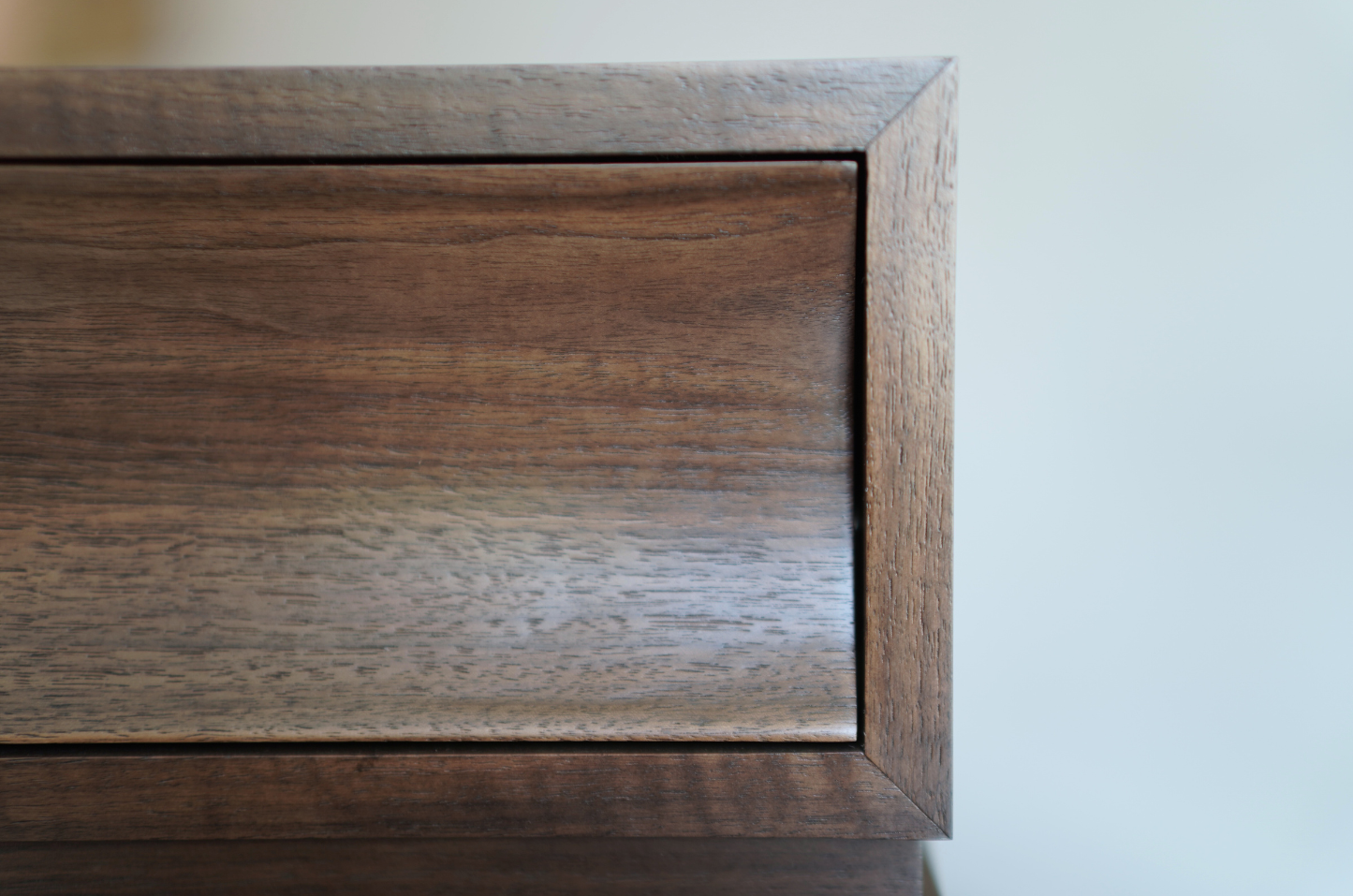 Stacked Nightstands in Dark Walnut