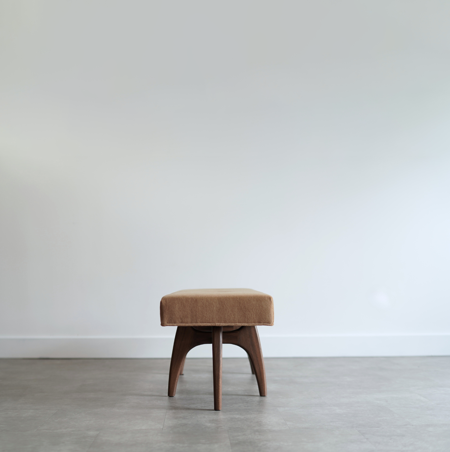 Odyssey Bench in Natural Walnut