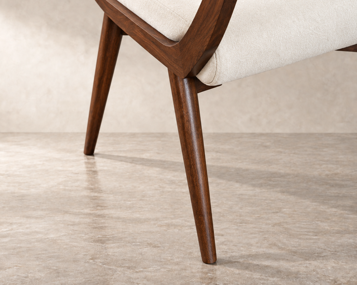 Parisiano Dining Chair in Dark Walnut