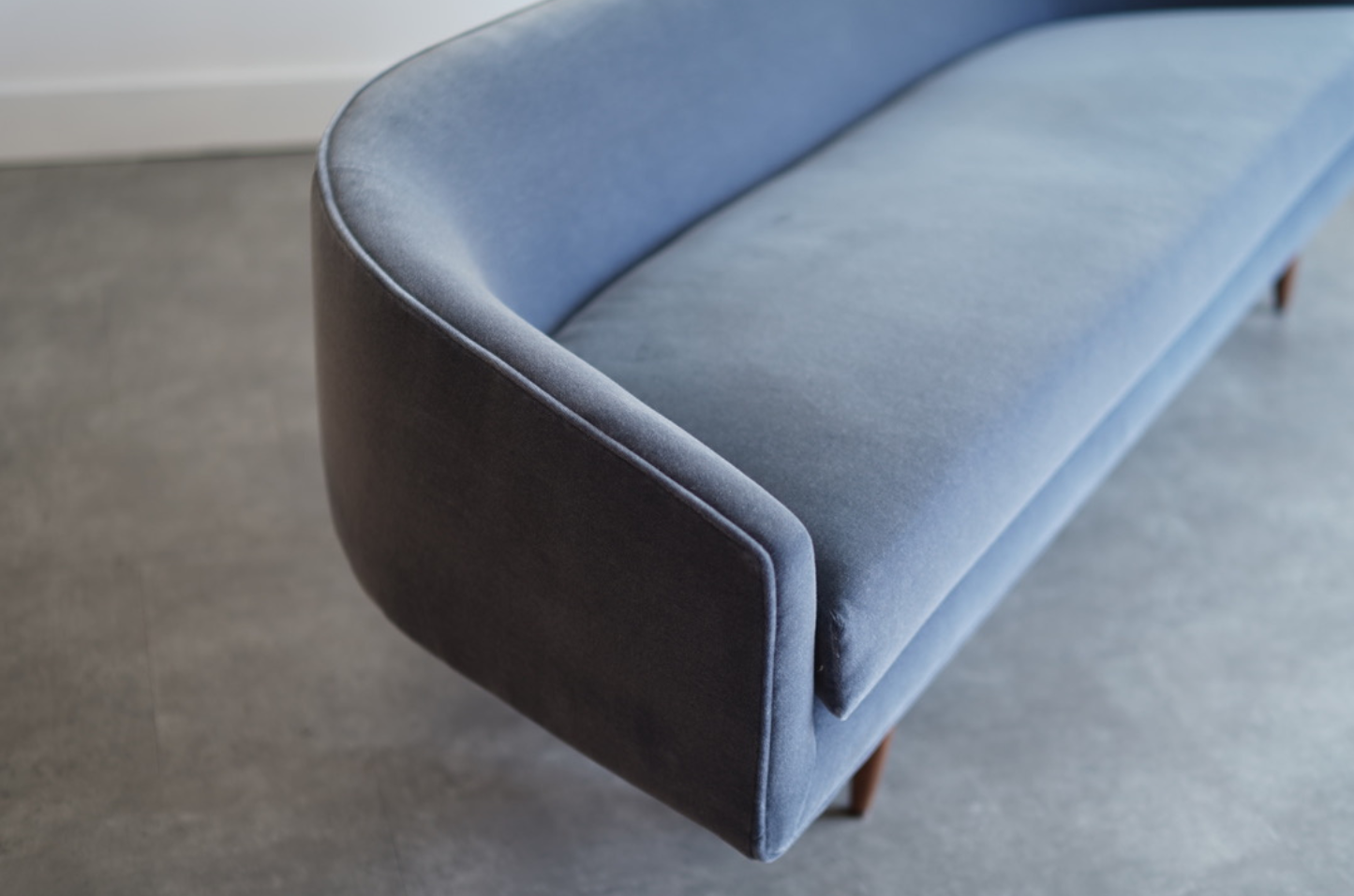 Adrian Pearsall for Craft Associates Sofa in Mohair, C 1950s