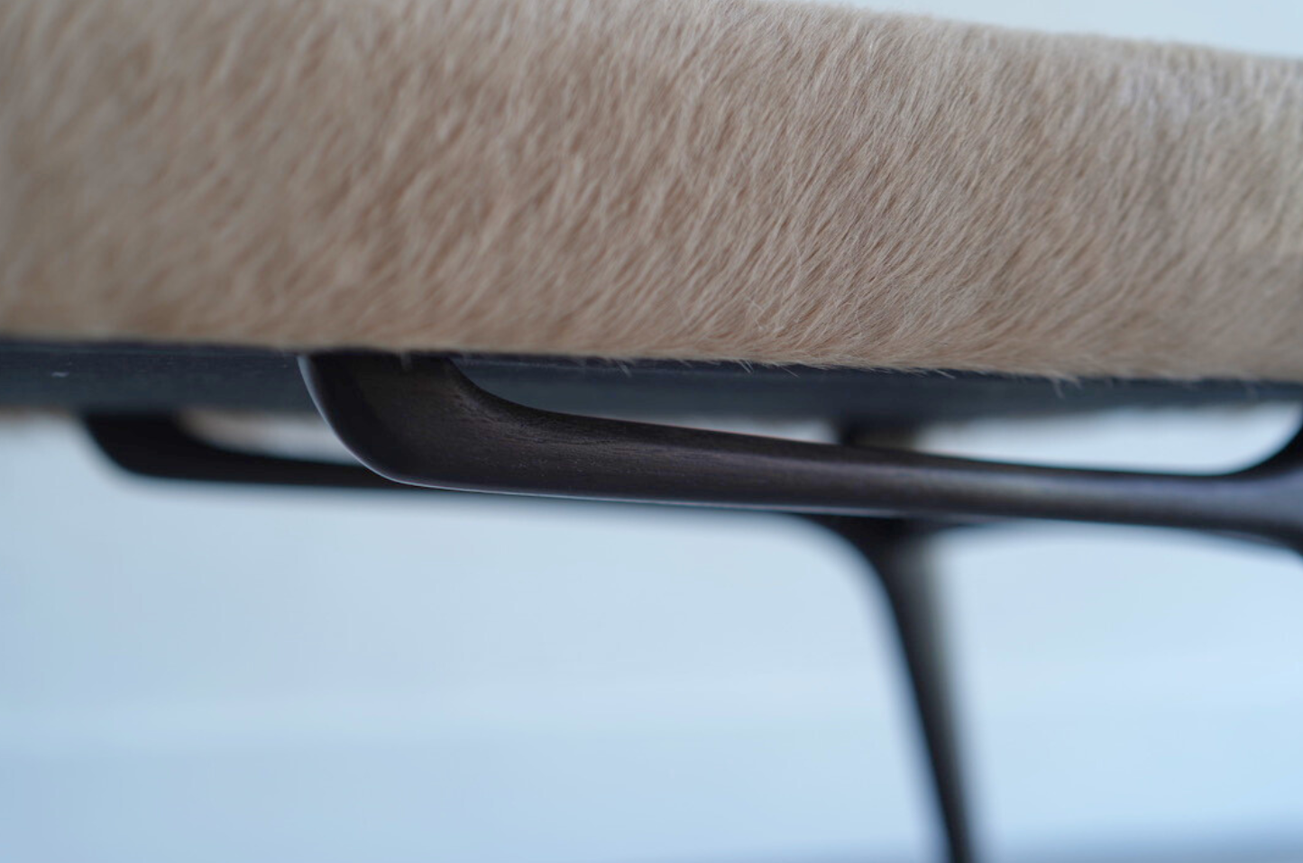 Sculptural ICO Bench Series 48 in Espresso