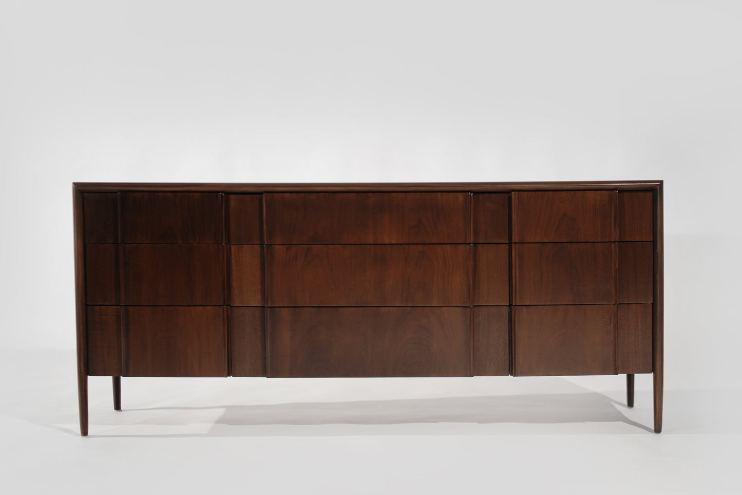 Walnut Dresser by Drexel, C. 1950s