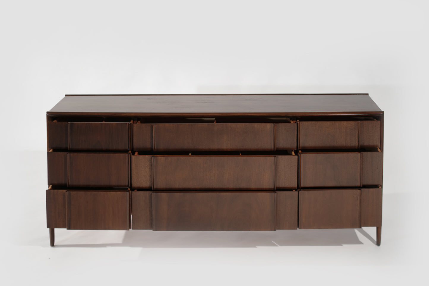 Walnut Dresser by Drexel, C. 1950s