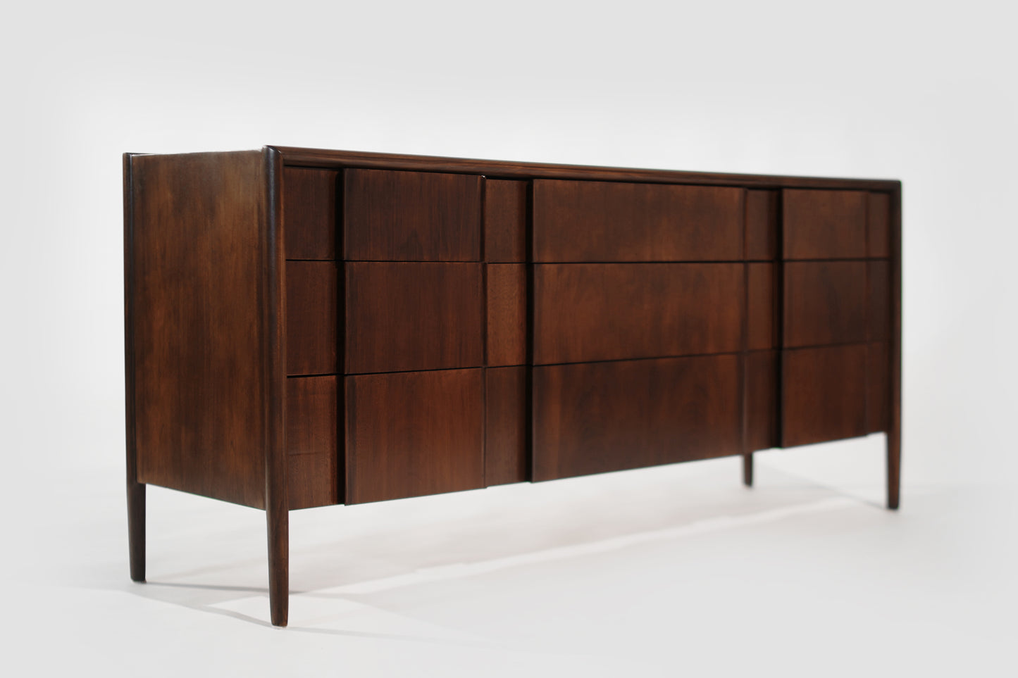 Walnut Dresser by Drexel, C. 1950s