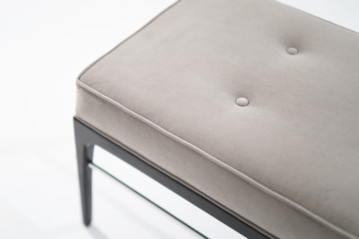 Ebonized Linear Bench — Floor Sample | Ready to Ship