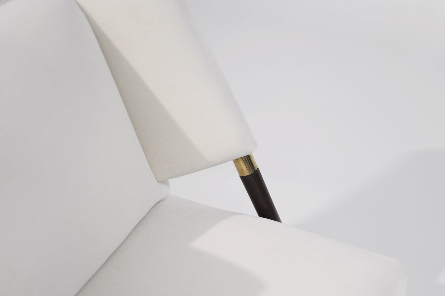 Set of Lounge Chairs by Karpen of California in Mohair, C. 1950s