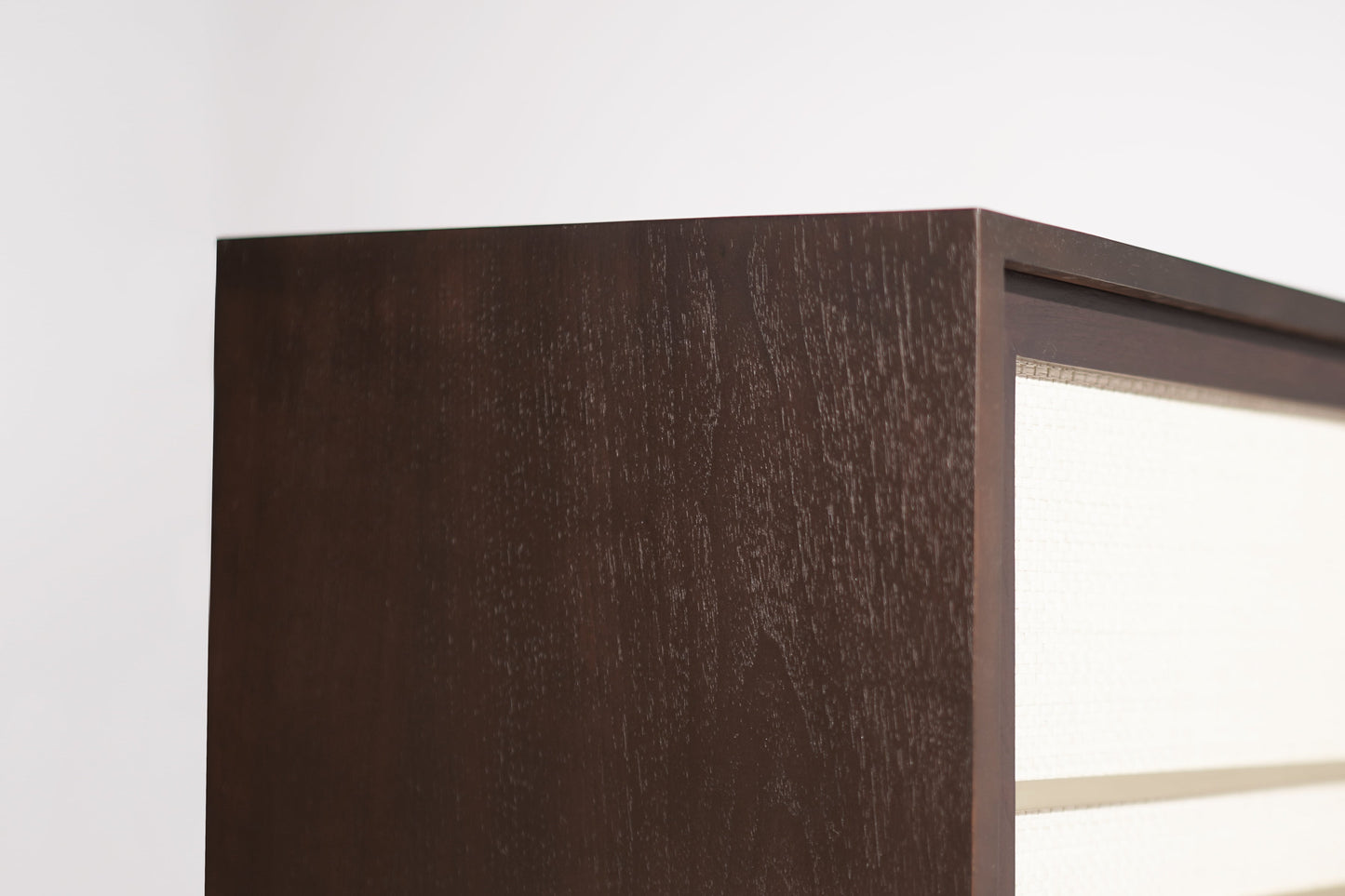 Mid-Century Brass and Walnut Credenza, C. 1950s