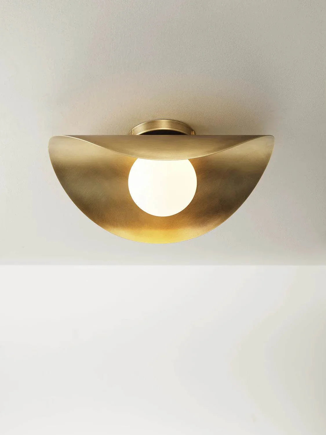 Montera Flushmount (Natural Brass)