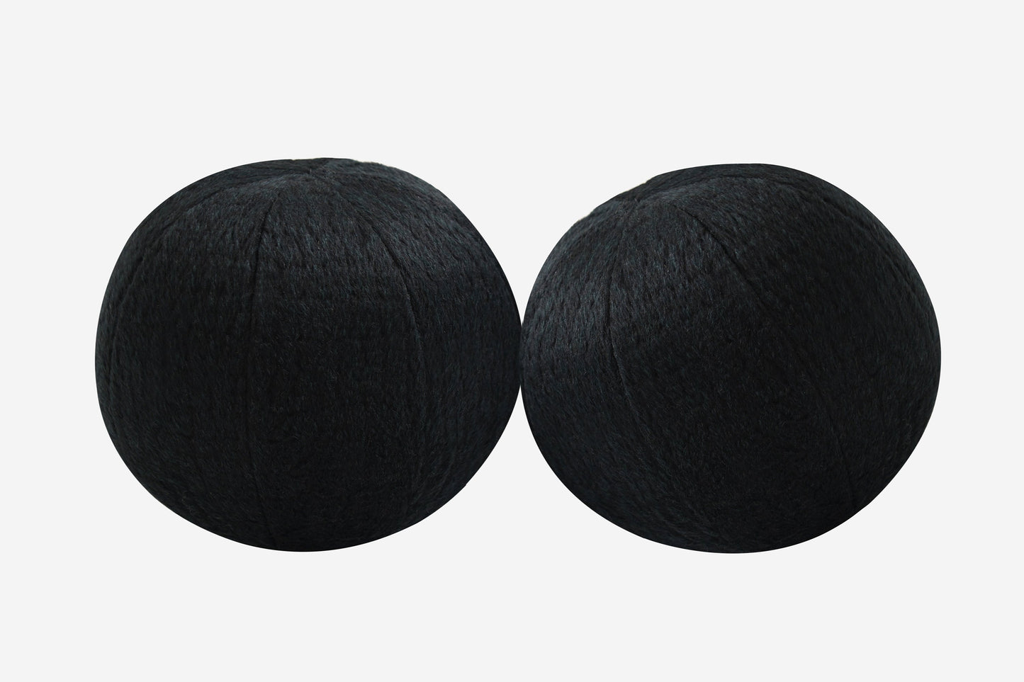 Orb Accent Pillow in Navy Blue Alpaca by Holly Hunt