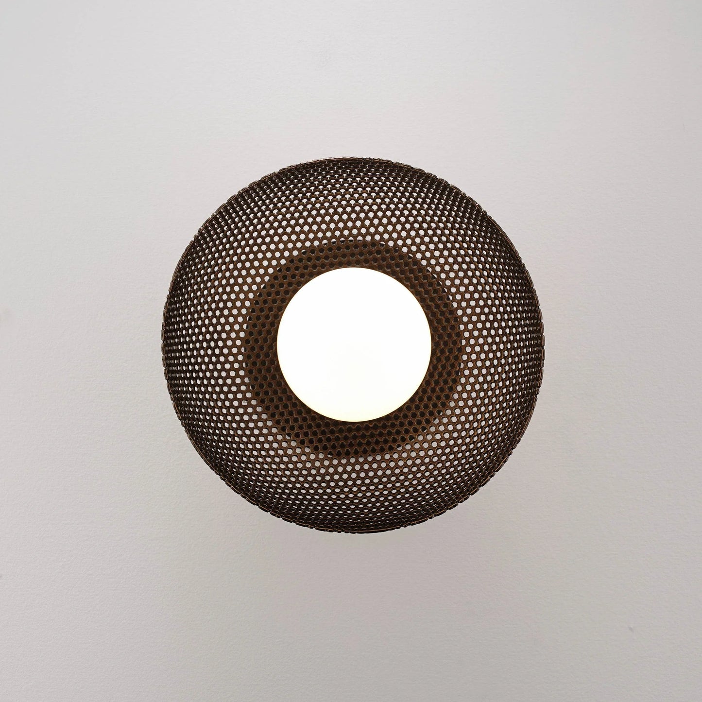 Petite Centric Wall Sconce (Dark Bronze Enamel)