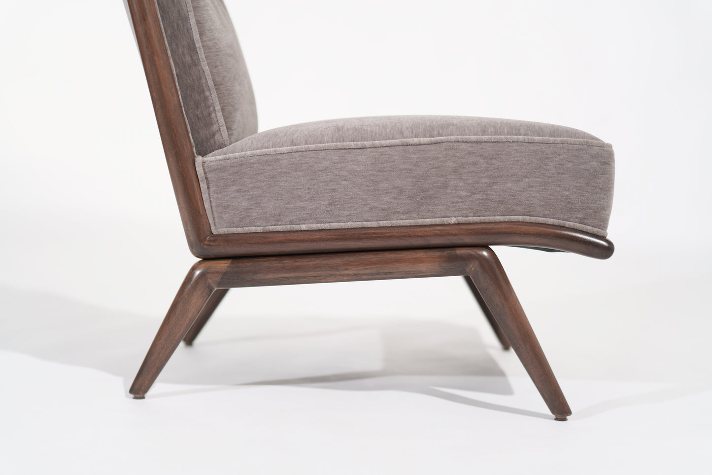 Set of Slipper Chairs by T.H. Robsjohn-Gibbings for Widdicomb, C. 1950s