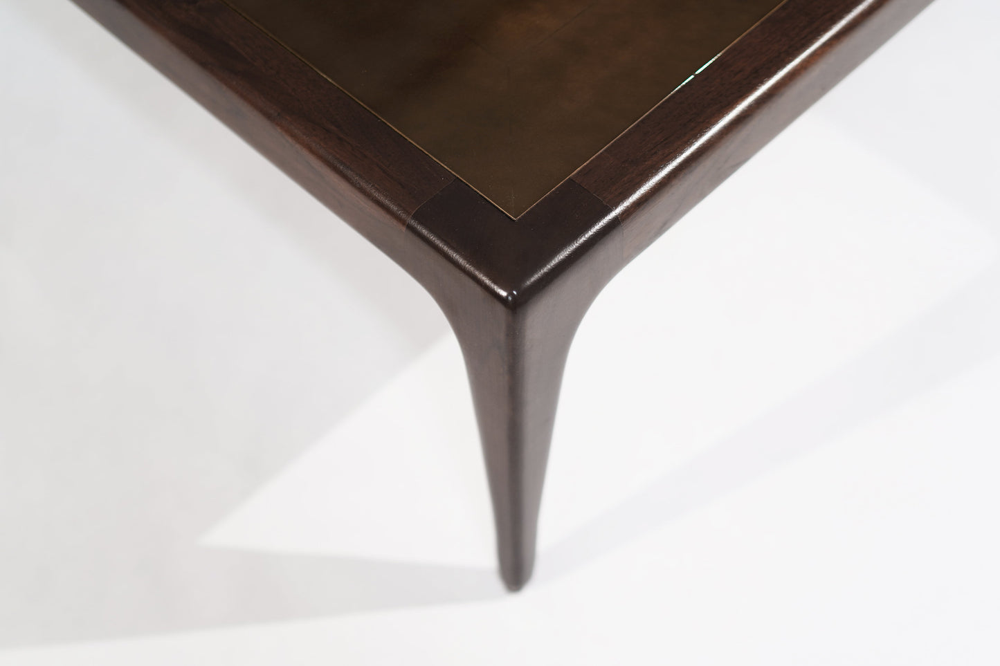 Private Studio Sculptural Bronze Top Coffee Table, 2015