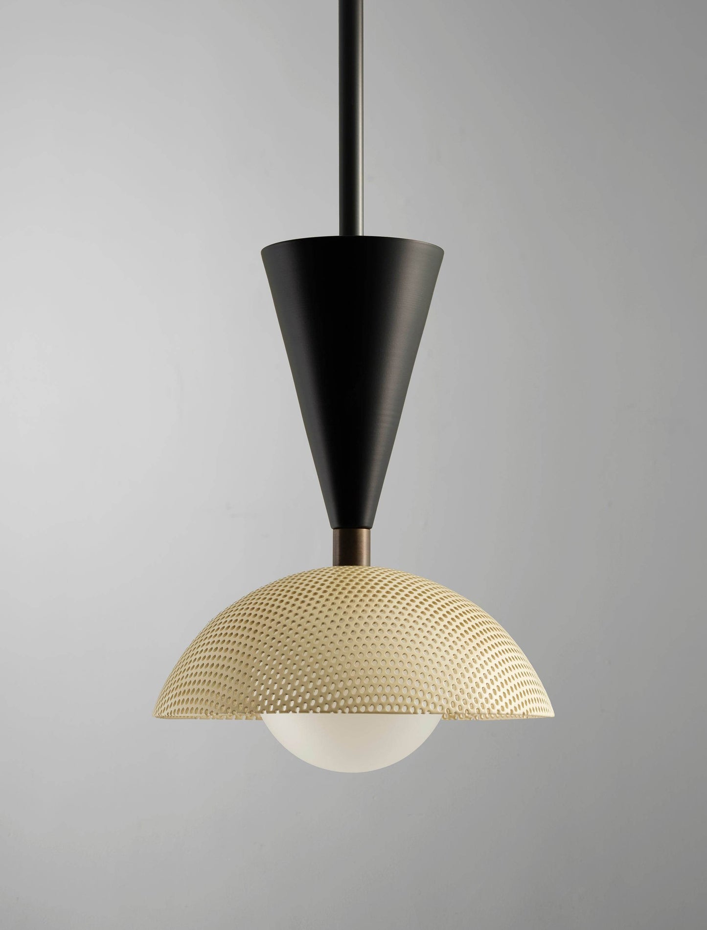 Molto Pendant (Dark Bronze Enamel, Black, Crema)