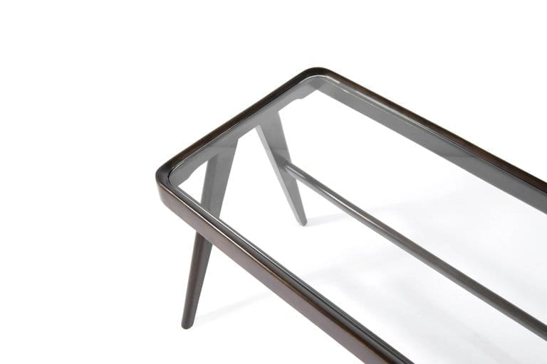 Cherrywood Side Table by Carlo Di Carli Italy, 1950s