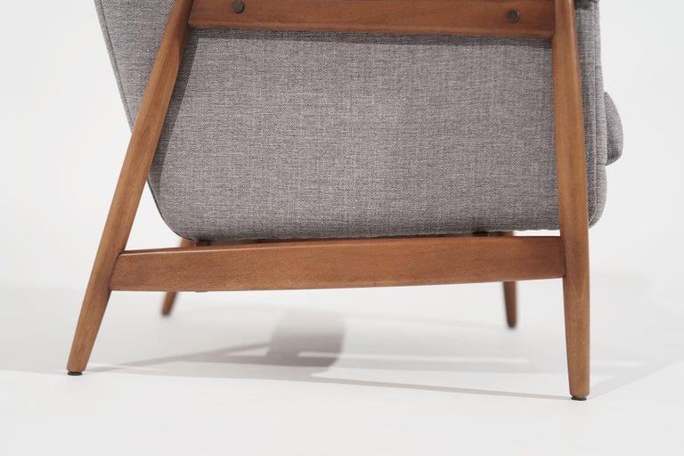 Set of Teak Lounge Chairs by Folke Ohlsson for Dux, Sweden, circa 1950s