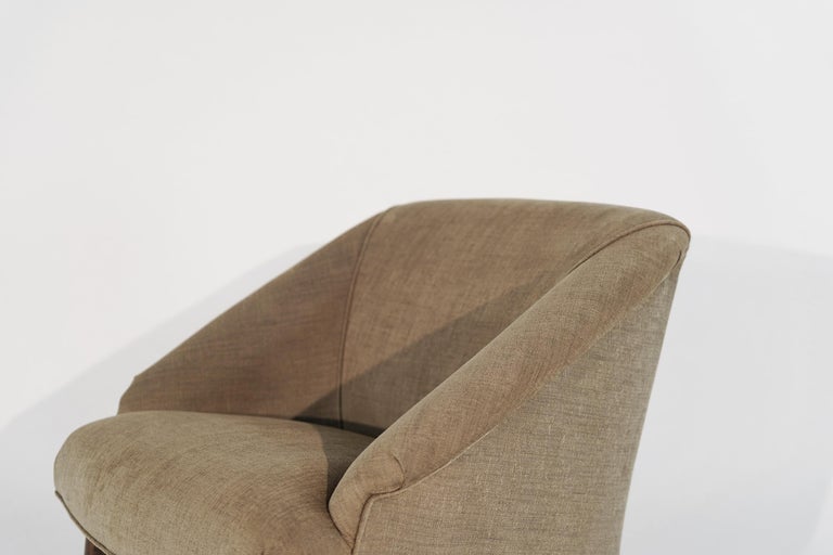 Modernist Sculptural Lounge Chairs by Erwin Lambeth, C. 1950s