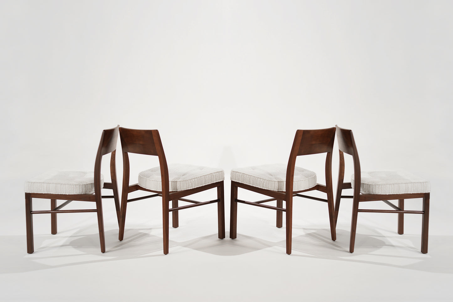 Edward Wormley for Dunbar Expandable Game Table W/ Chairs, C. 1950s