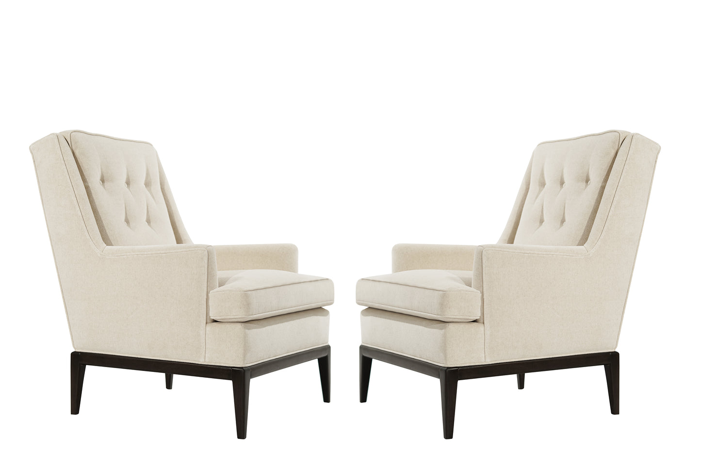 Club Chairs by T.H. Robsjohn-Gibbings for Widdicomb, C. 1950s