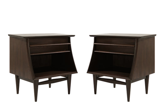 Walnut End Table by Kent Coffey, 1950s