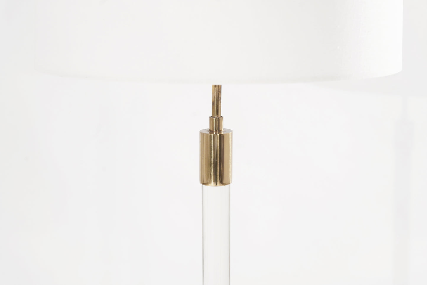 Glass Rod Floor Lamps by Hansen Lighting Co. New York, 1970s