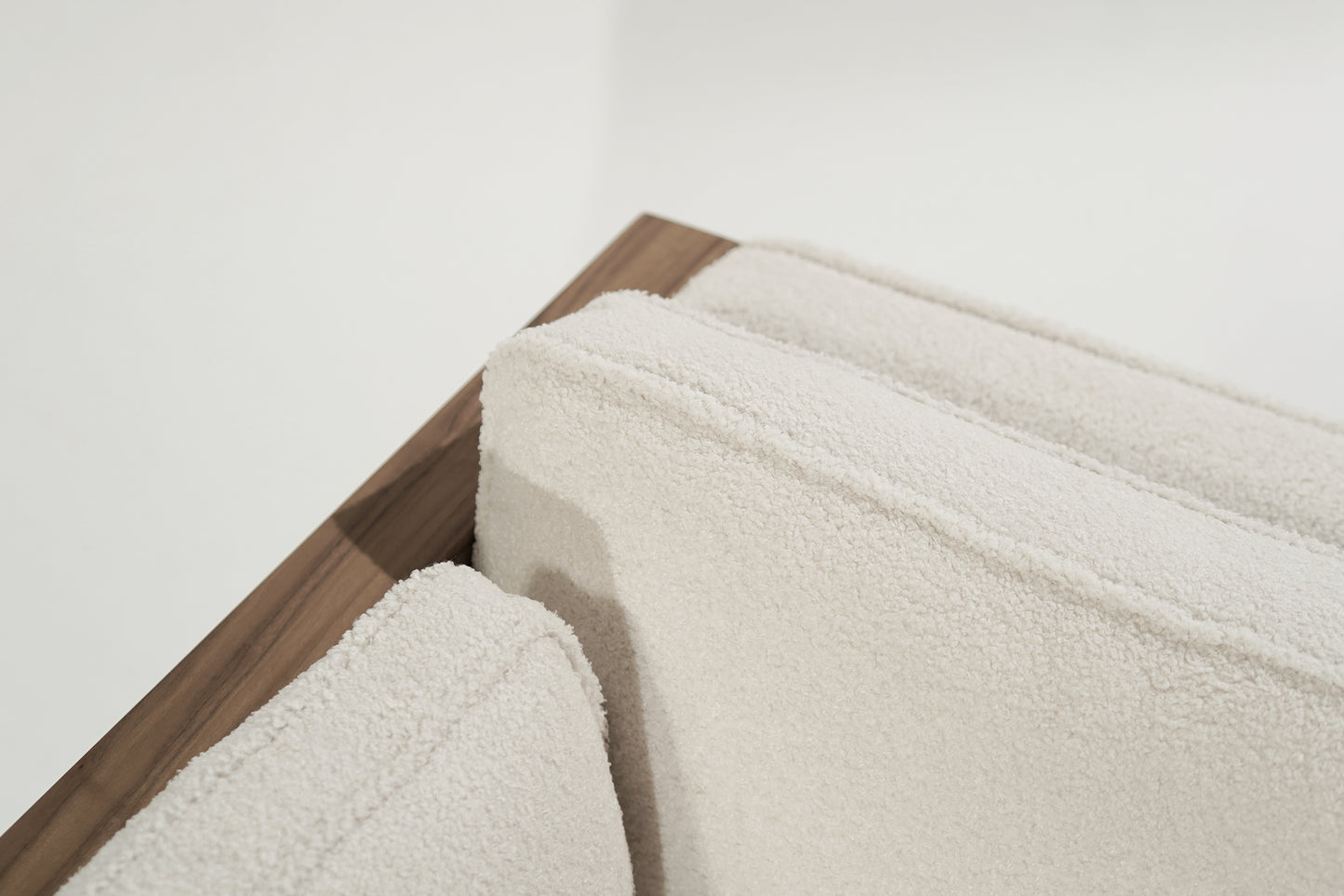 Walnut Case Loveseat by Metropolitan, 1950s