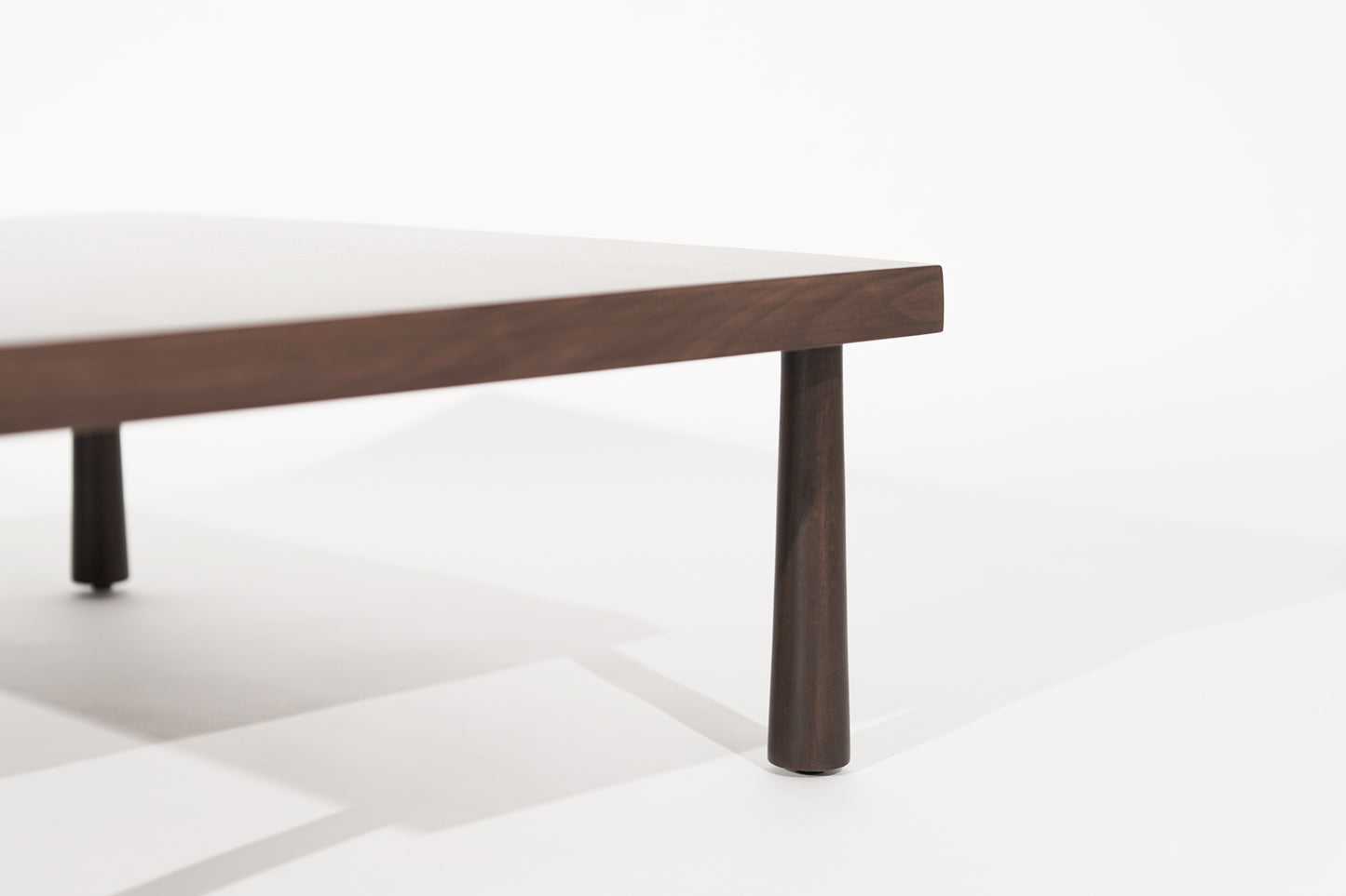 Walnut Coffee Table by T.H. Robsjohn-Gibbings, C. 1950