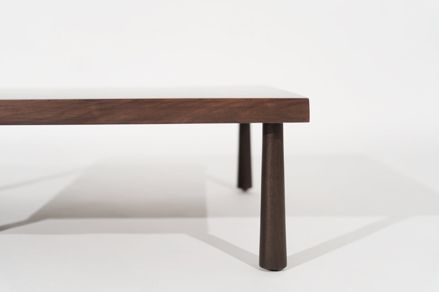 Walnut Coffee Table by T.H. Robsjohn-Gibbings, C. 1950