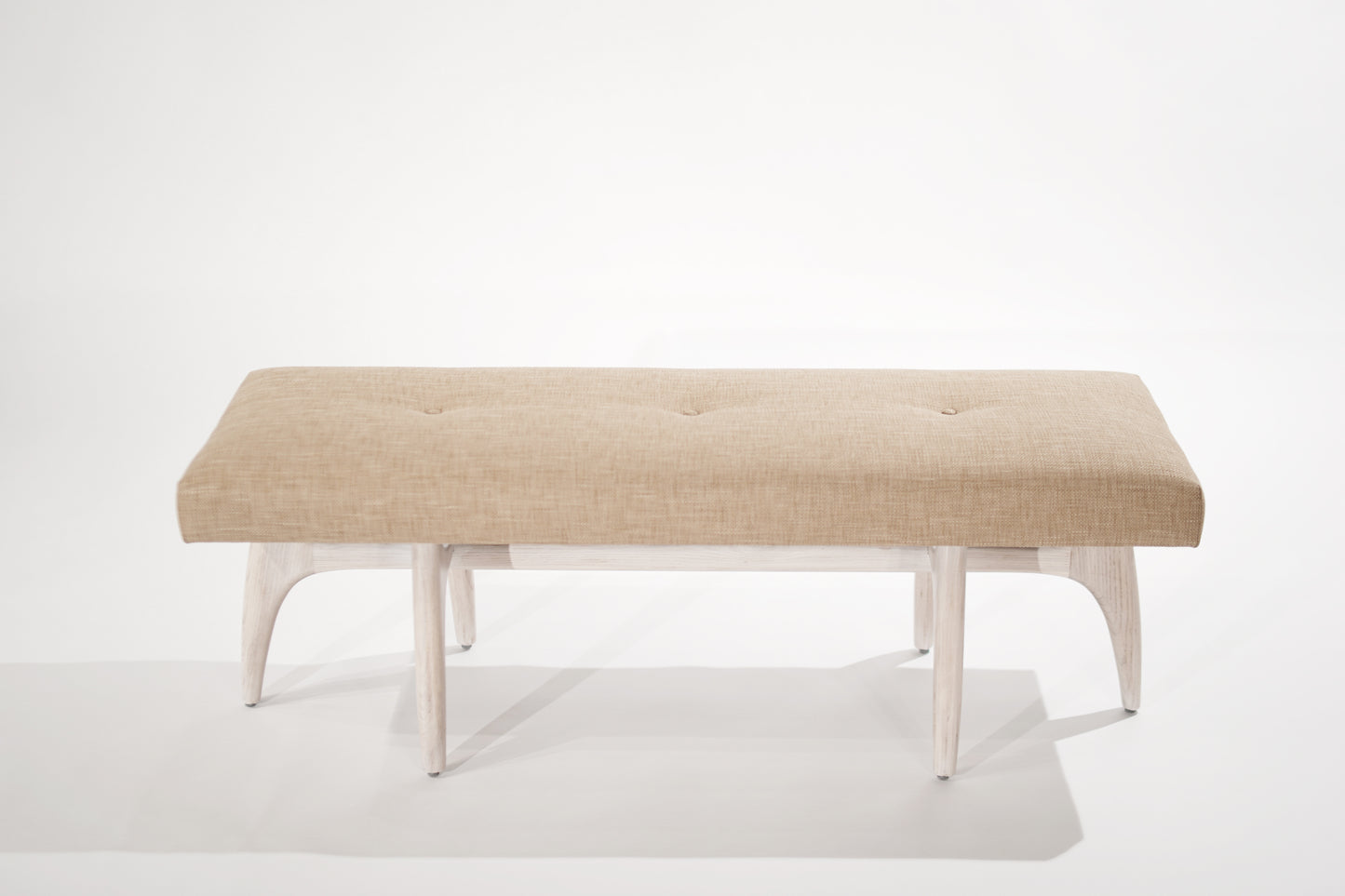 Odyssey Bench in White Oak