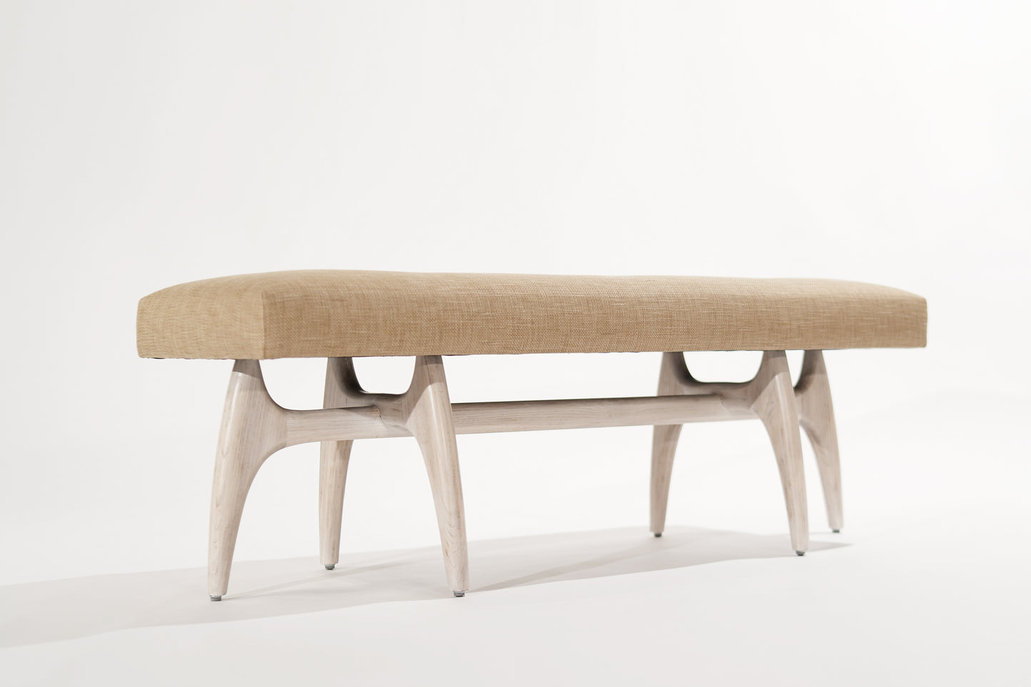 Odyssey Bench in White Oak