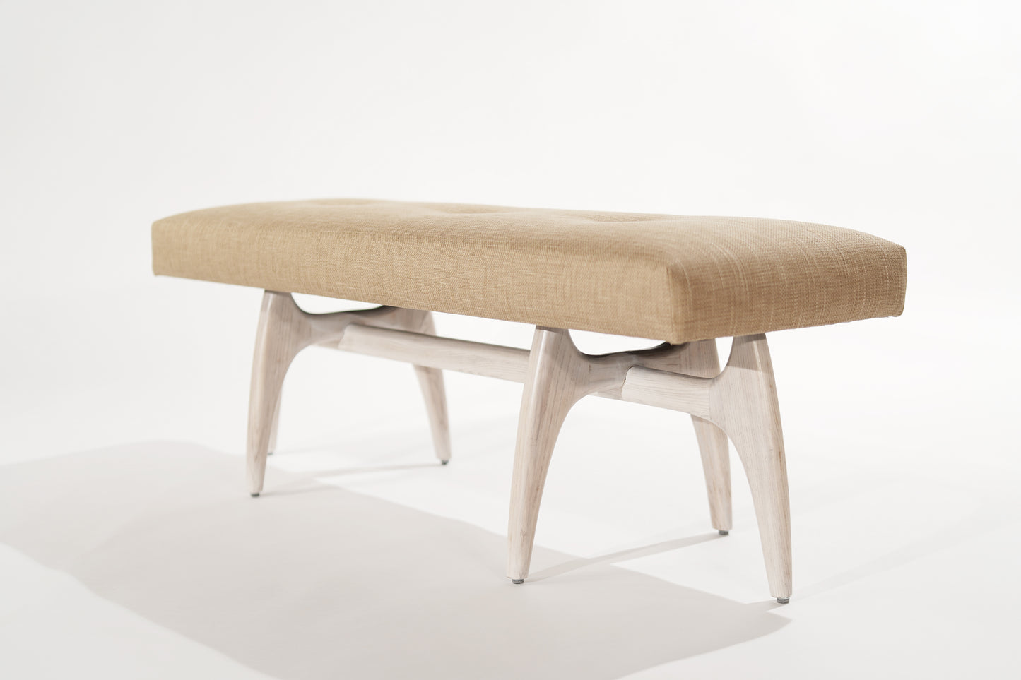 Odyssey Bench in White Oak