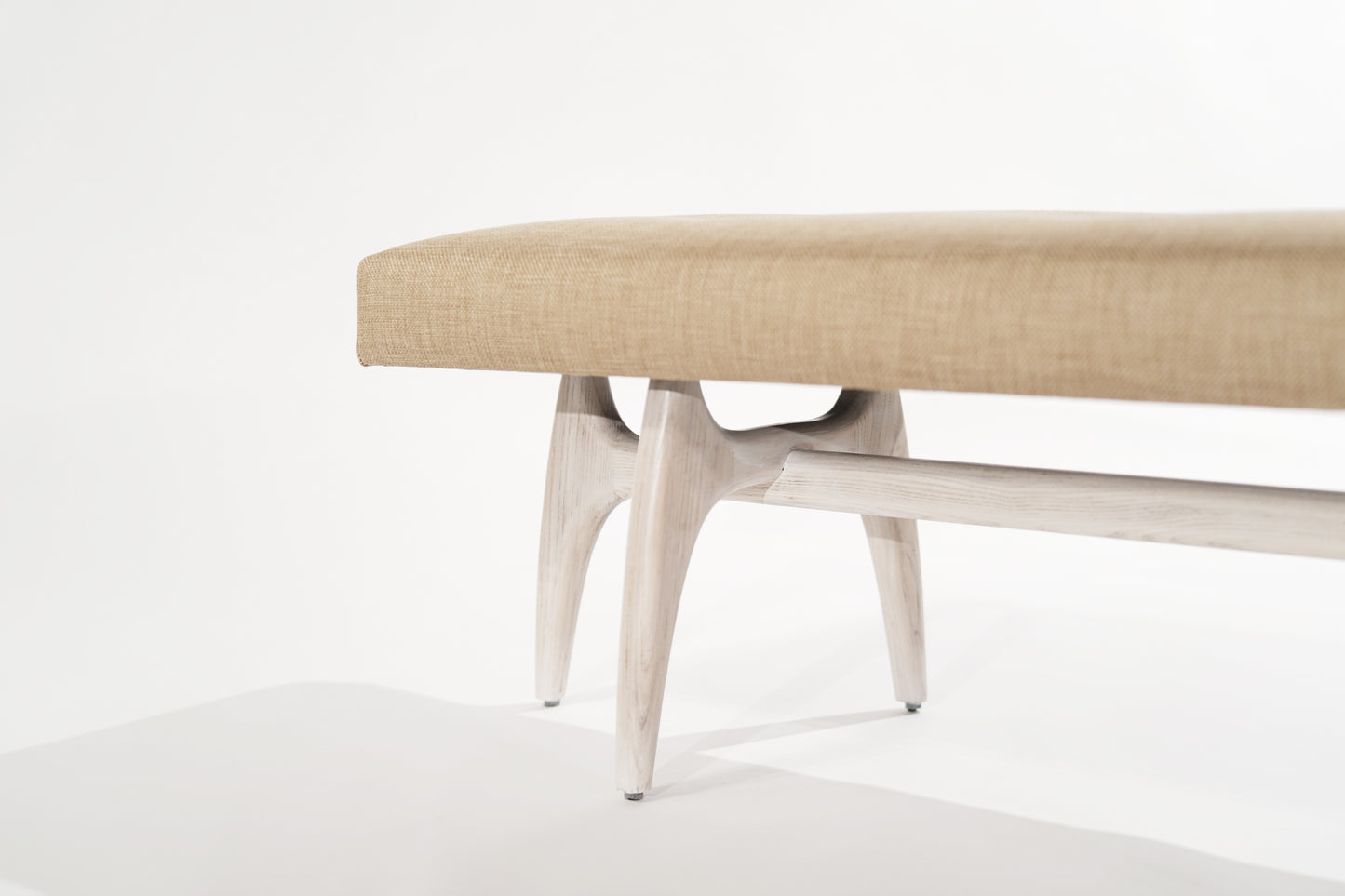 Odyssey Bench in White Oak