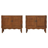 Pair of Danish Oak Cabinets Attributed to Henning Kjærnulf, Denmark, c. 1960s