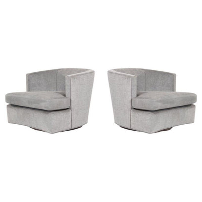 Set of Low-Profile Swivel Chairs by Harvey Probber, C. 1950s