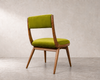 Low Back Parisiano Dining Chair in Natural Walnut