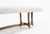 Forma Bench in Natural Walnut