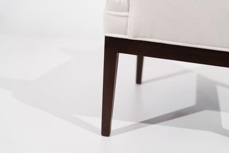 Set of Club Chairs in Mohair by Jens Risom, C. 1960's