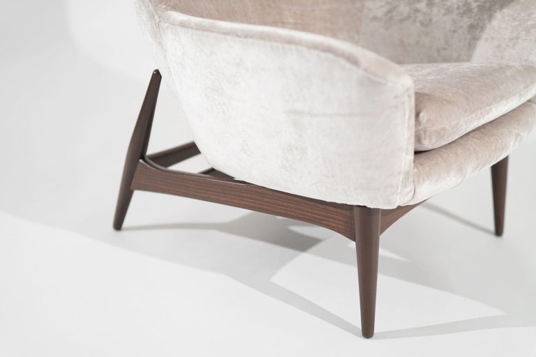 Scandinavian Modern Egg Chair by H.W. Klein for Bramin Moble, C. 1950s