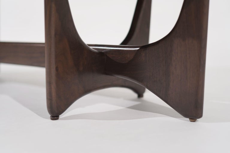Artisanal Bench in Dark Walnut