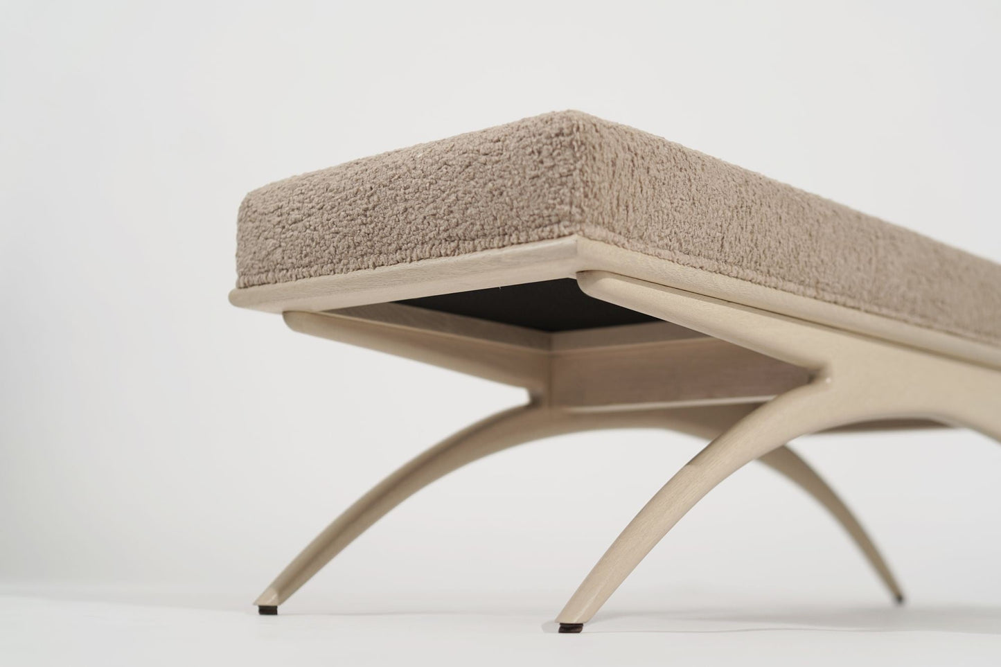 Convex Bench Series 60 in White Oak