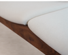 Wave III Bench — Natural Walnut Floor Sample | Ready to Ship