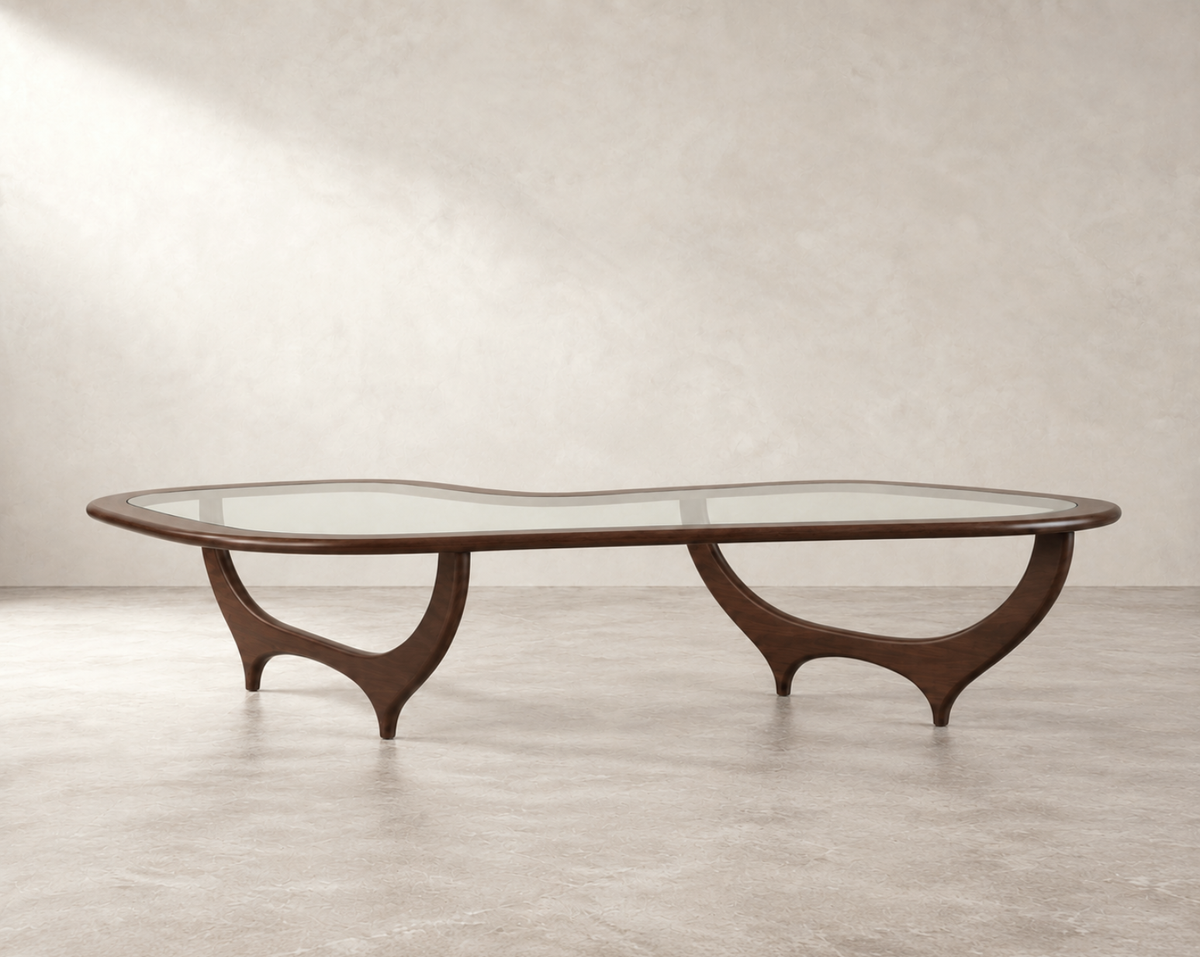 Contour Coffee Table — Special Walnut Floor Sample | Ready to Ship