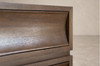 Stacked Nightstands — Dark Walnut Floor Samples | Ready to Ship