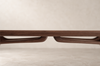 ICO Console Table — Dark Walnut Floor Sample | Ready to Ship