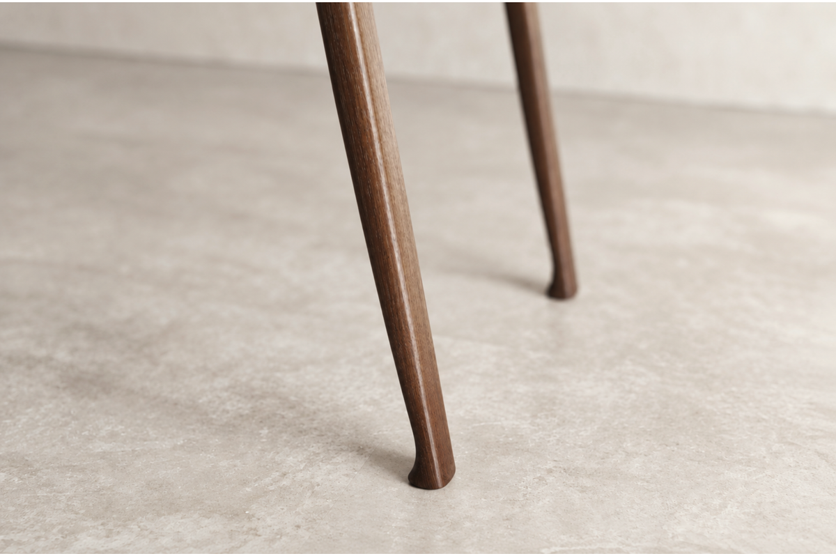 ICO Console Table — Dark Walnut Floor Sample | Ready to Ship