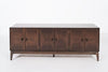 Mid-Century Modern Low Profile Credenza in Walnut, circa 1950s